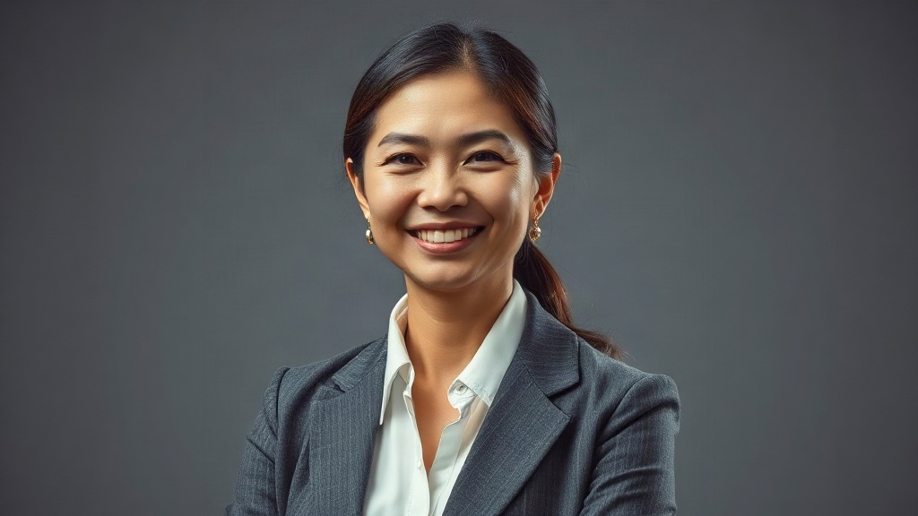 AI【女性非營利組織執行長】專業形象照提示詞：社群大頭照／官網形象生成範例