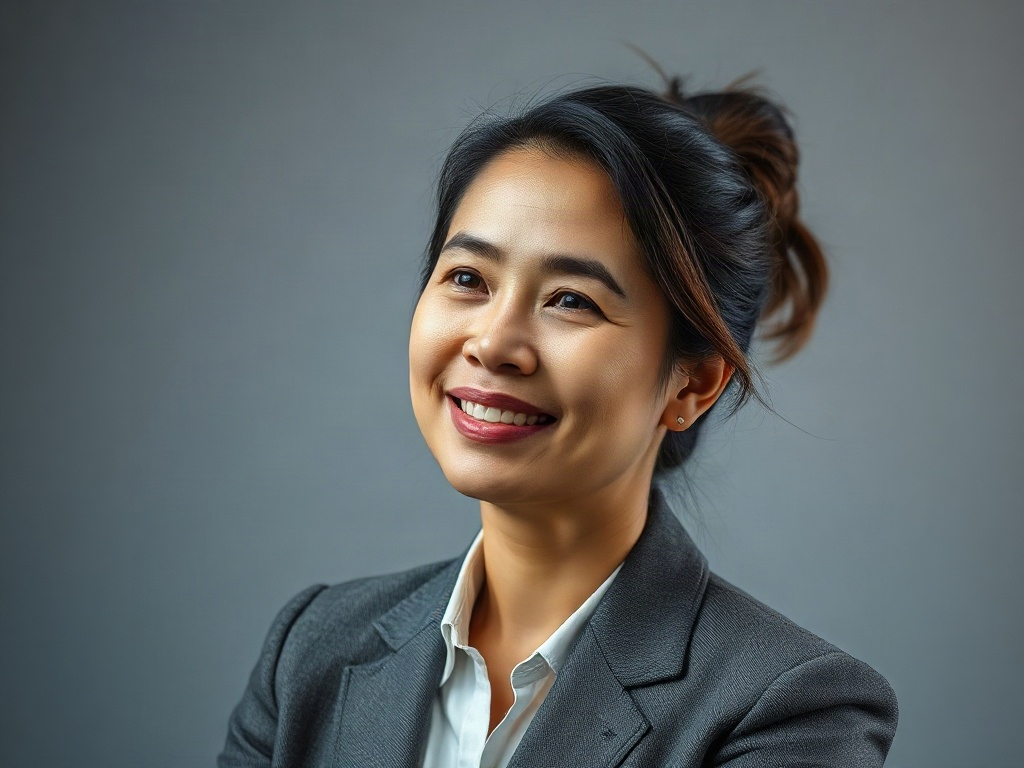 AI【女性非營利組織執行長】專業形象照提示詞：社群大頭照／官網形象生成範例