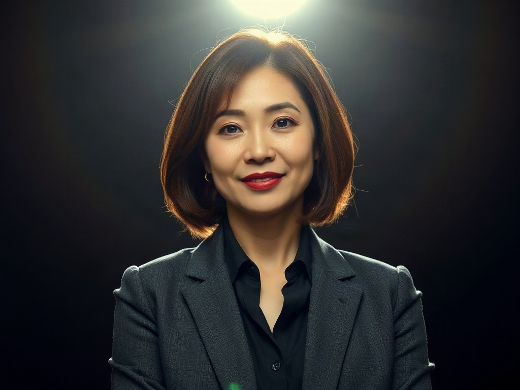 AI【女性非營利組織執行長】專業形象照提示詞：社群大頭照／官網形象生成範例