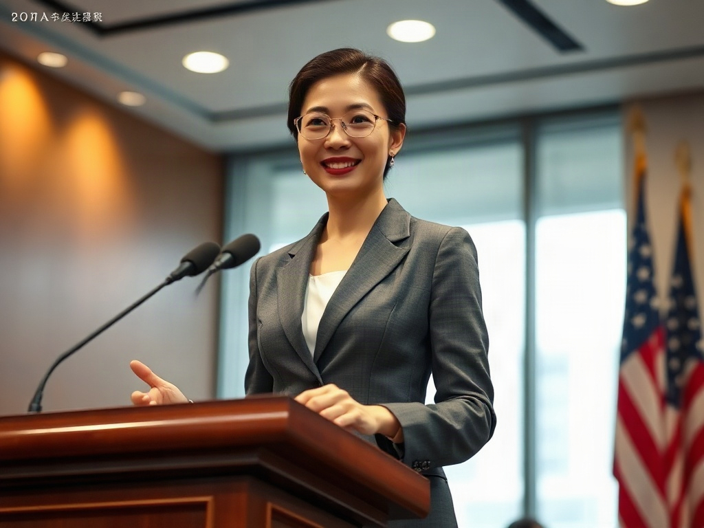AI【女性市長】專業形象照提示詞：社群大頭照／官網形象生成範例