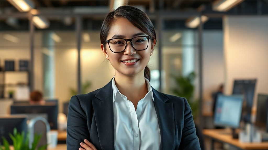 AI【女性技術長】專業形象照提示詞：社群大頭照／官網形象生成範例