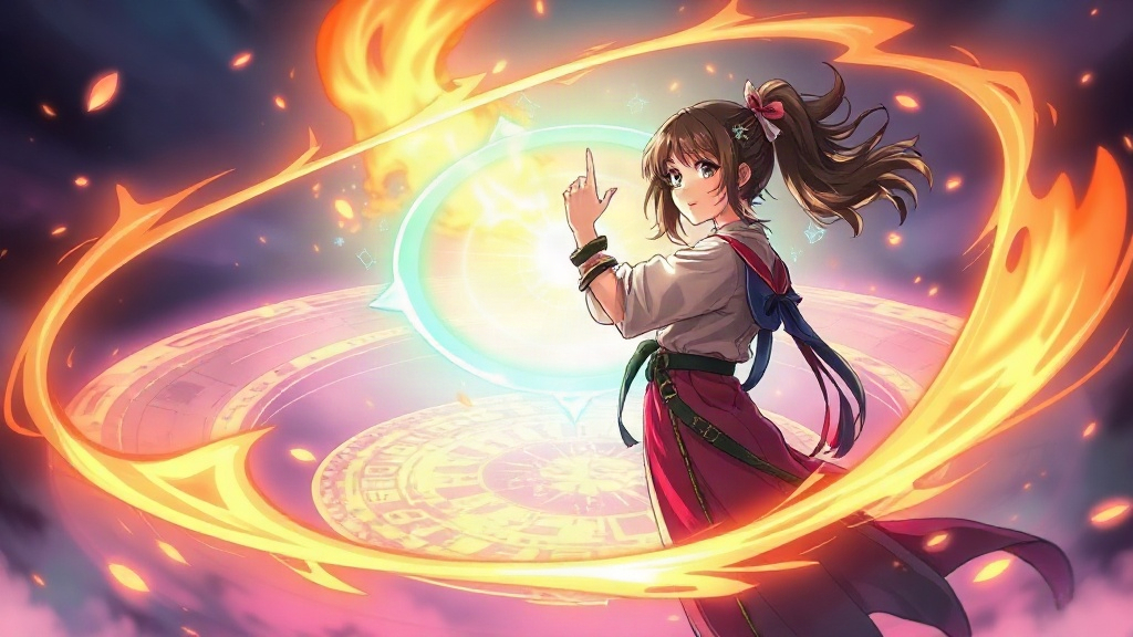 AI 少女召喚師提示詞範例：一鍵生成少女召喚師角色（附效果圖）