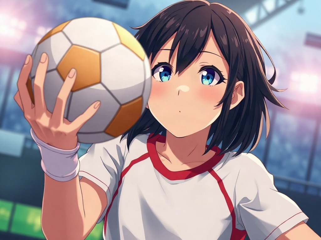 AI 運動系女孩提示詞範例：一鍵生成運動系女孩角色（附效果圖）
