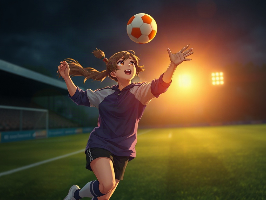 AI 運動系女孩提示詞範例：一鍵生成運動系女孩角色（附效果圖）