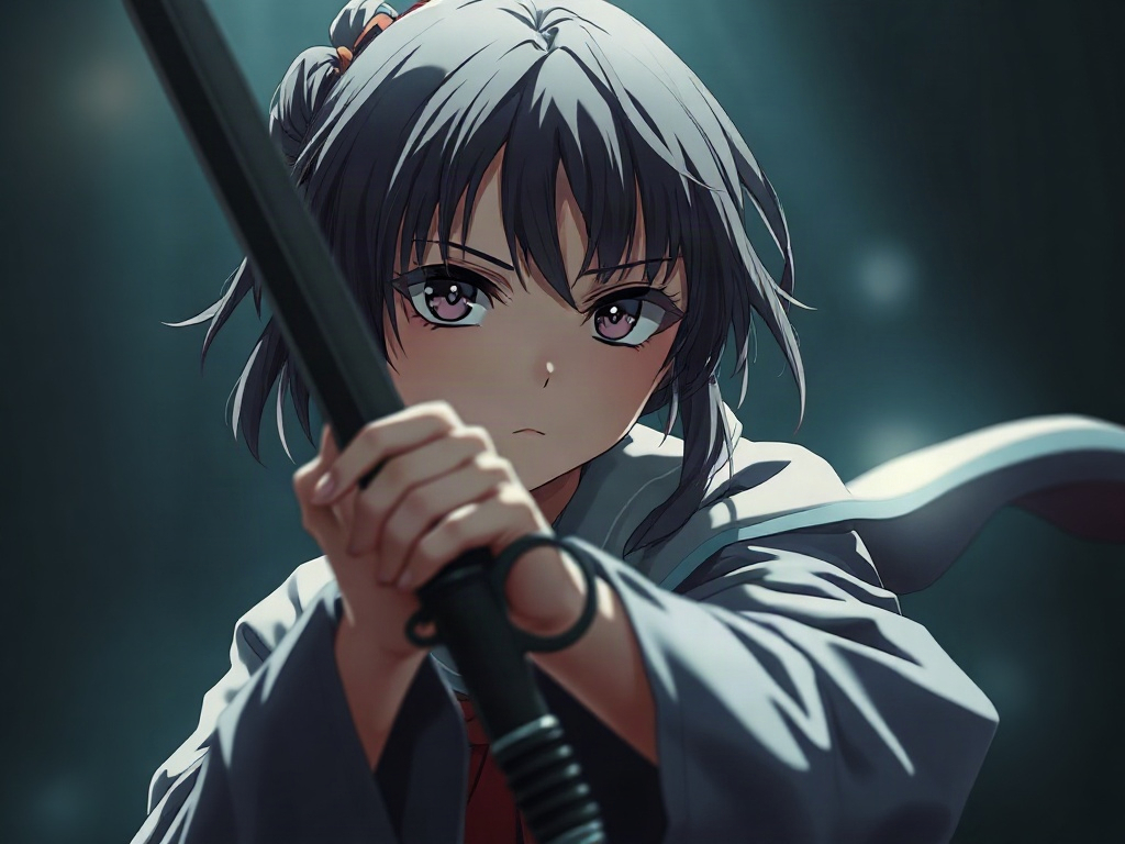 AI 孤兒劍士少女提示詞範例：一鍵生成孤兒劍士少女角色（附效果圖）