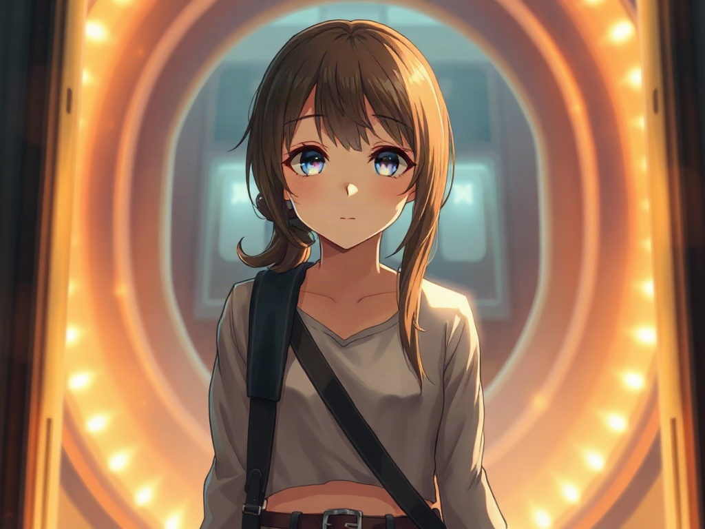 AI 穿越時空少女提示詞範例：一鍵生成穿越時空少女角色（附效果圖）