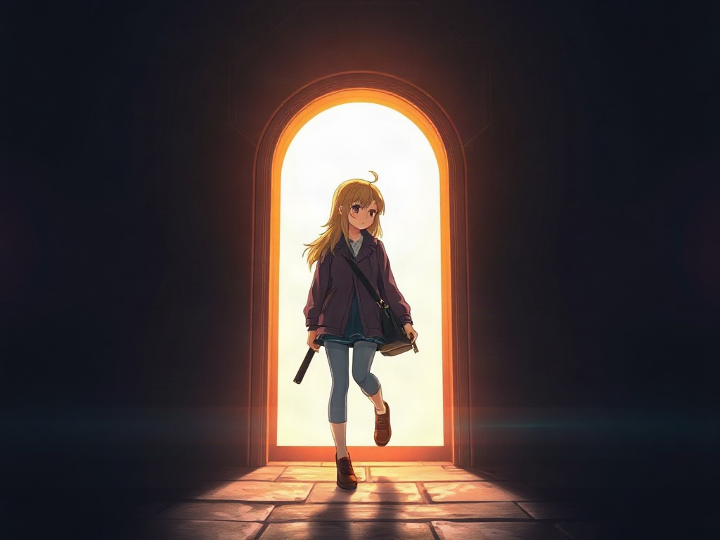 AI 穿越時空少女提示詞範例：一鍵生成穿越時空少女角色（附效果圖）