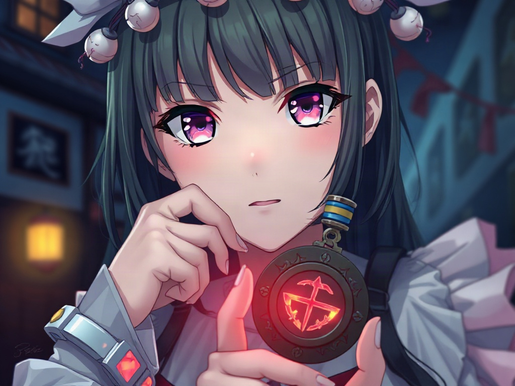 AI 驅靈師少女提示詞範例:一鍵生成驅靈師少女角色(附效果圖)
