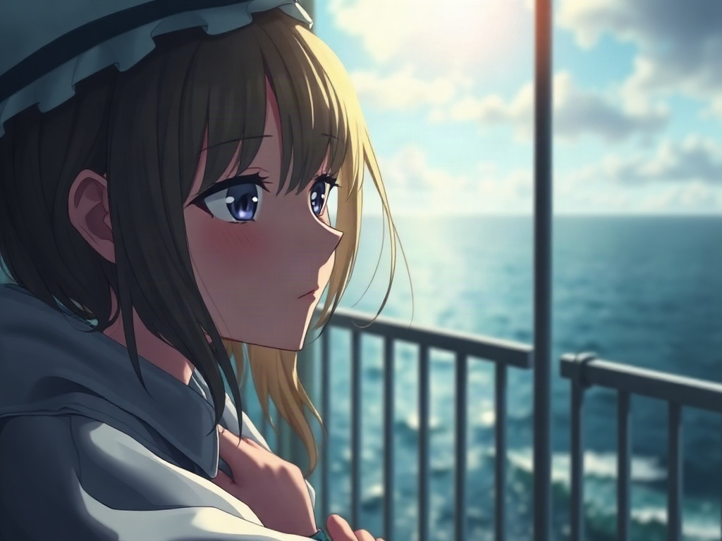 AI 燈塔看守少女提示詞範例：一鍵生成燈塔看守少女角色（附效果圖）