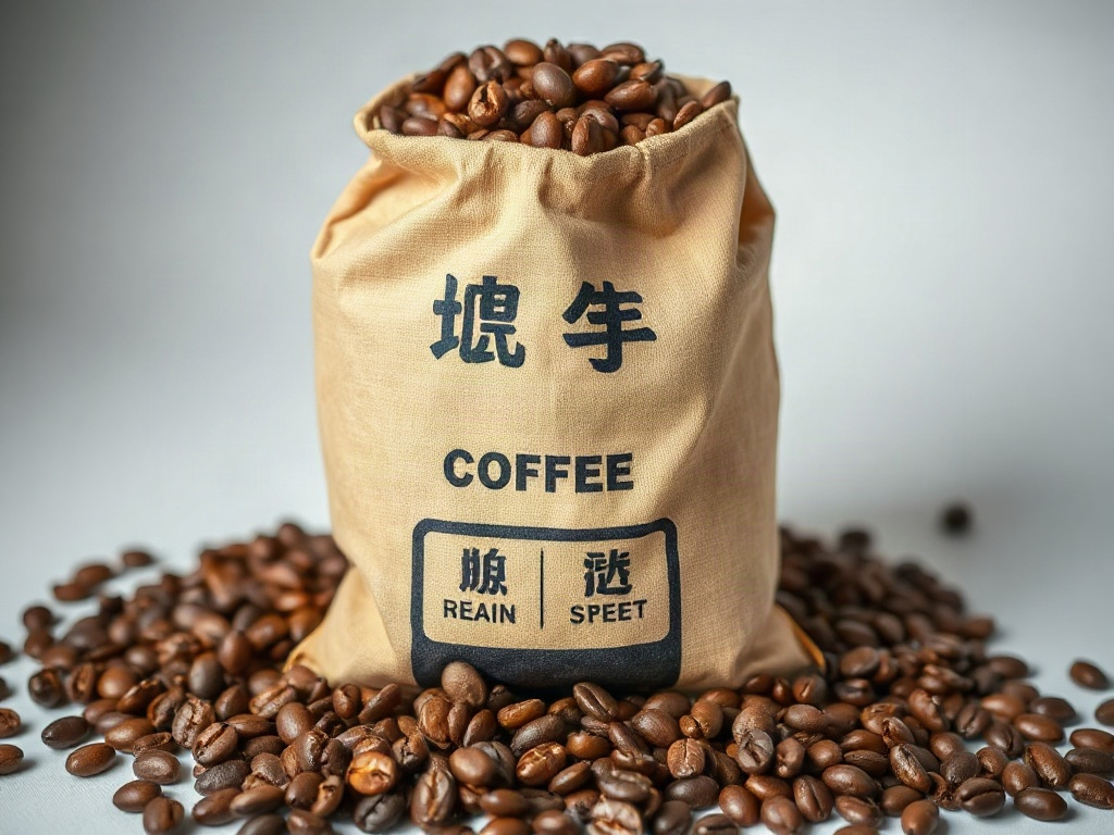 AI【咖啡豆】商品圖提示詞：電商情境照生成範例