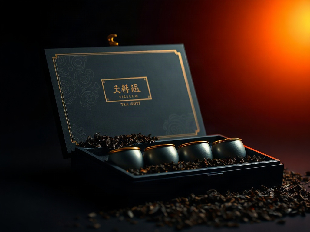AI【茶葉禮盒】商品圖提示詞：電商情境照生成範例