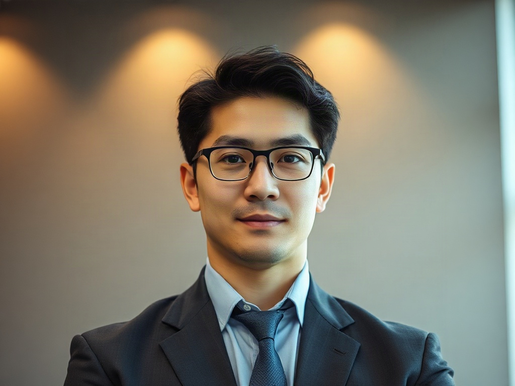 AI【金融理財品牌虛擬代言人】專業形象照提示詞：社群大頭照／官網形象生成範例