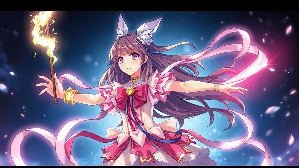 AI 魔法少女變身戰士提示詞範例：一鍵生成魔法少女變身戰士角色（附效果圖）