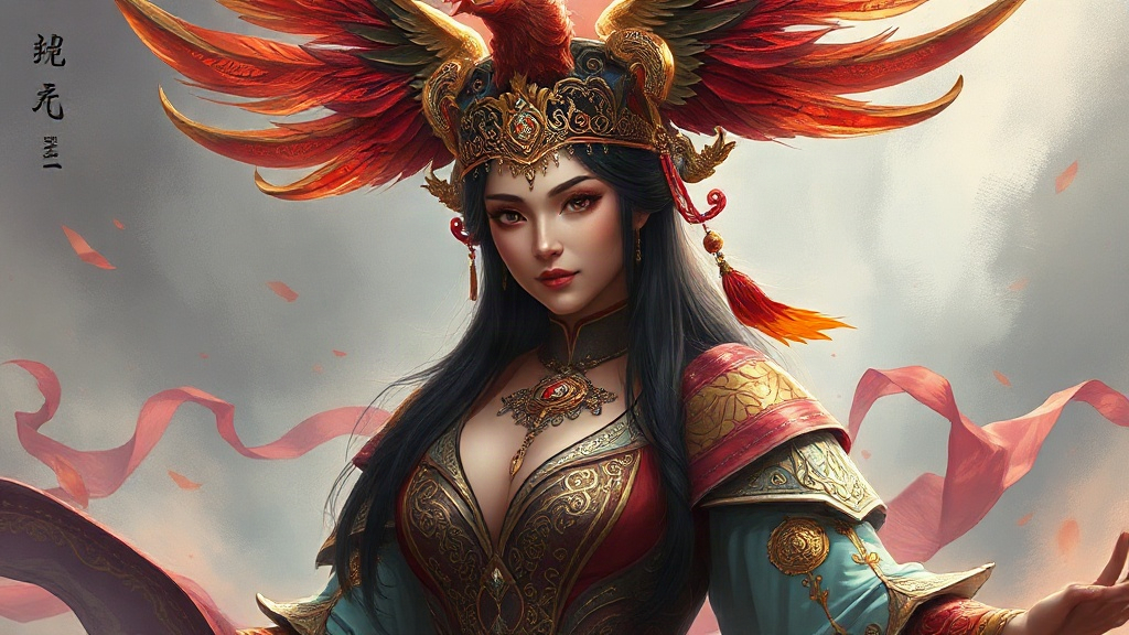 AI【武則天】異世界版角色提示詞:異世界權謀女帝角色生成範例