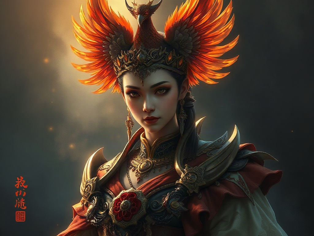 AI【武則天】異世界版角色提示詞:異世界權謀女帝角色生成範例