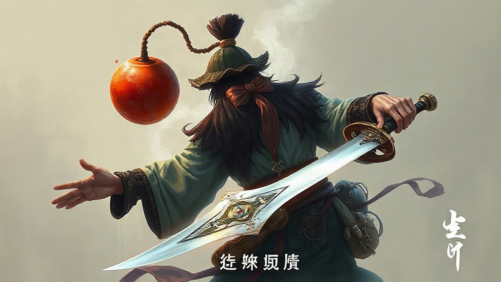AI【李白】異世界版角色提示詞：異世界詩仙劍客角色生成範例