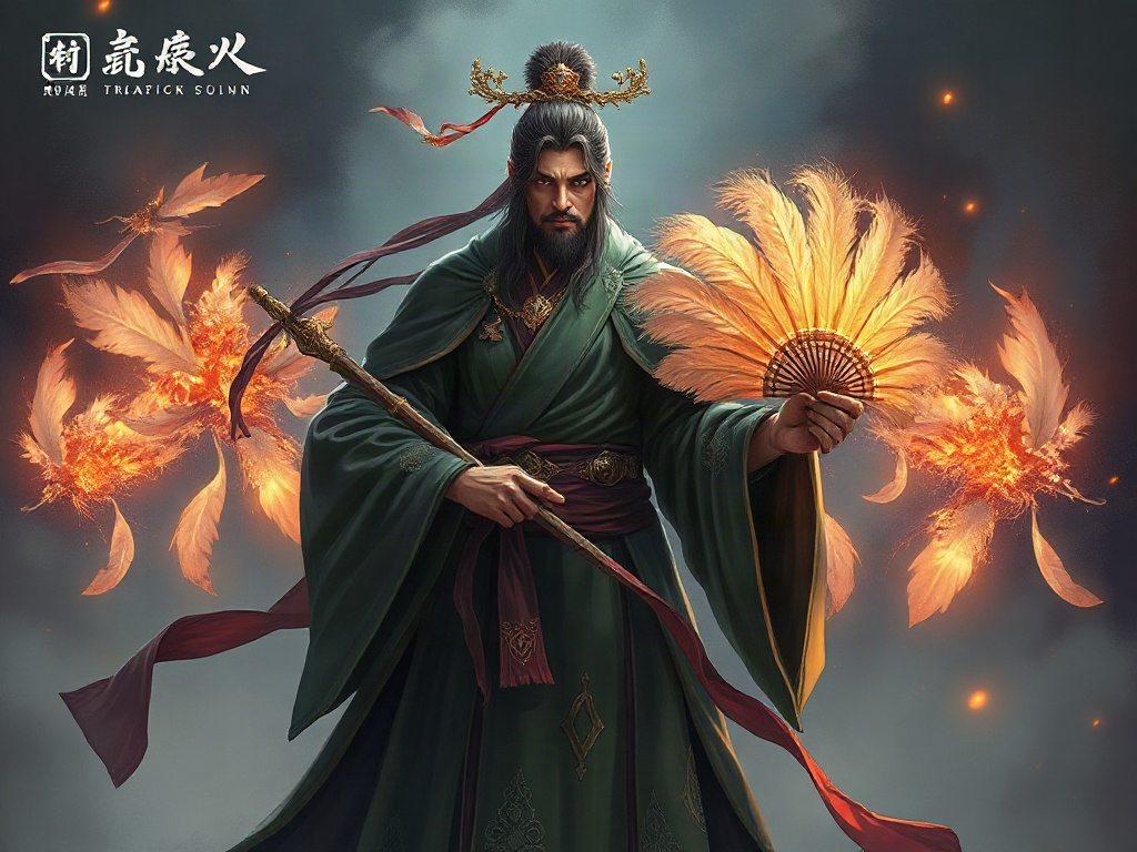 AI【諸葛亮】異世界版角色提示詞：異世界軍師謀主角色生成範例