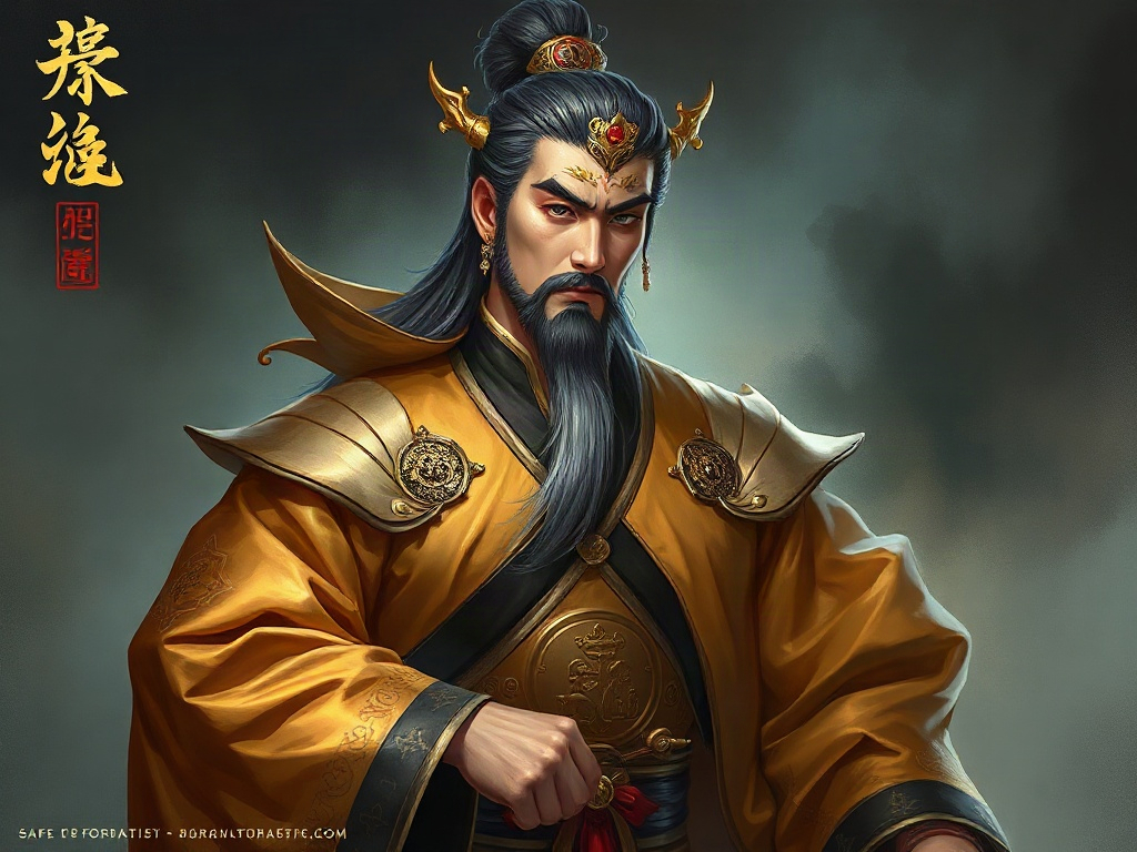 AI【唐太宗李世民】異世界版角色提示詞：異世界貞觀明君角色生成範例