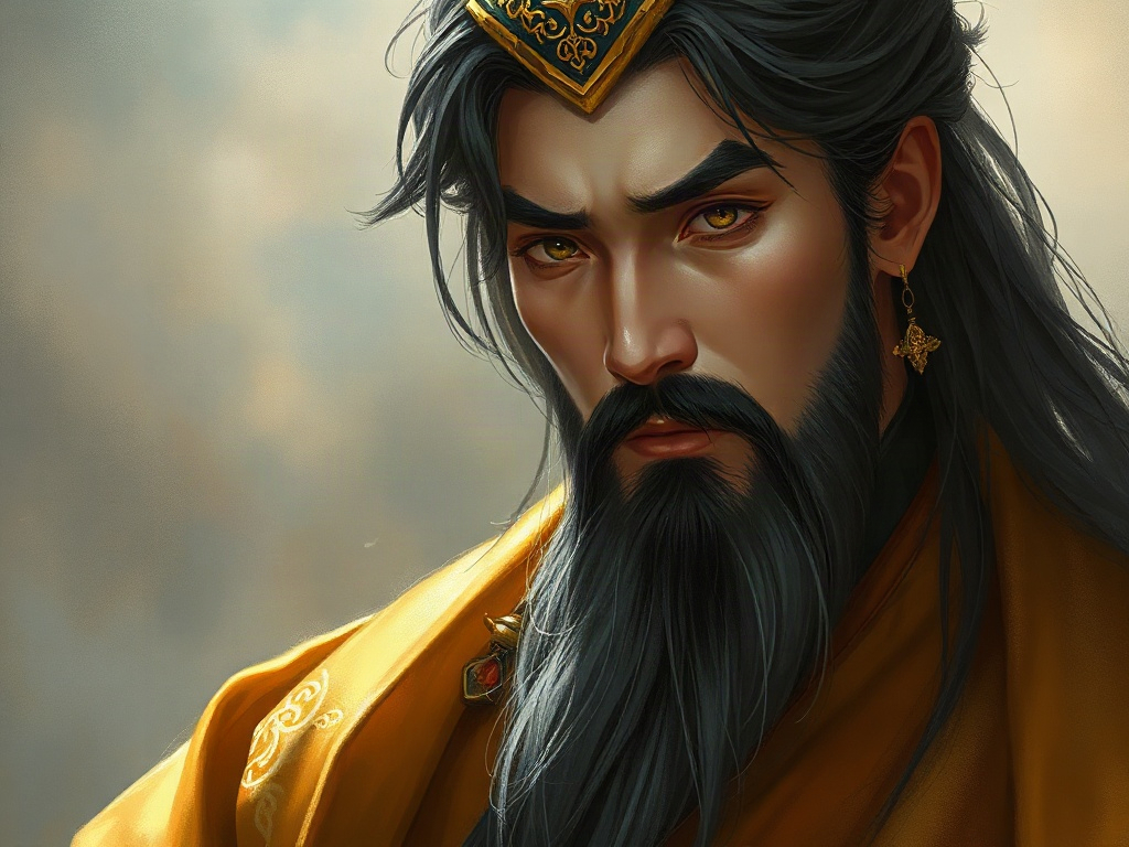 AI【唐太宗李世民】異世界版角色提示詞：異世界貞觀明君角色生成範例