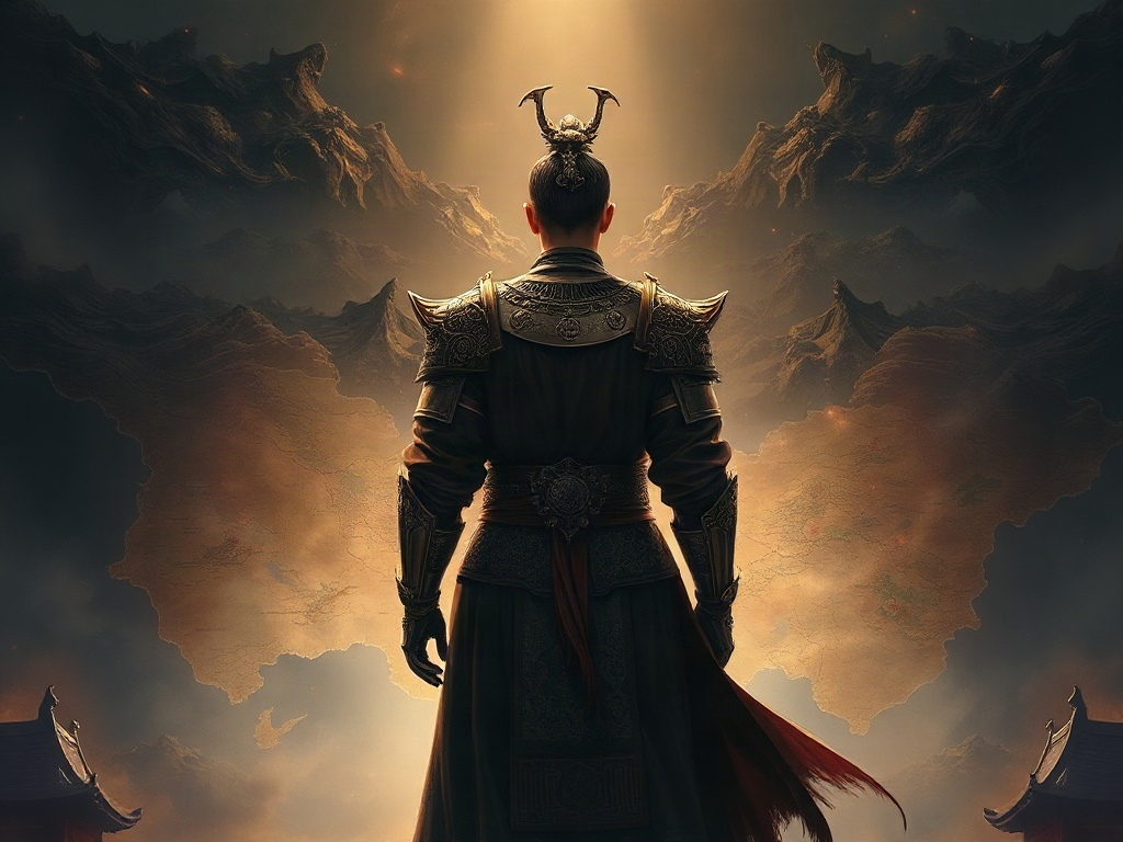 AI【漢武帝劉徹】異世界版角色提示詞：異世界雄圖霸主角色生成範例