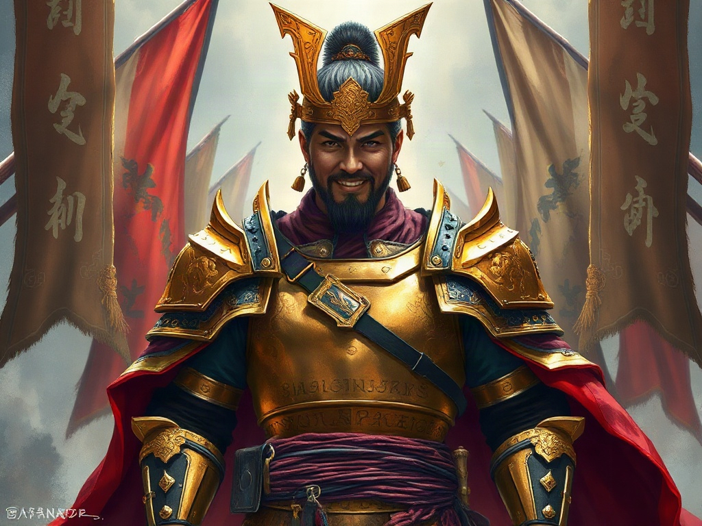 AI【豐臣秀吉】異世界版角色提示詞:異世界天下人角色生成範例