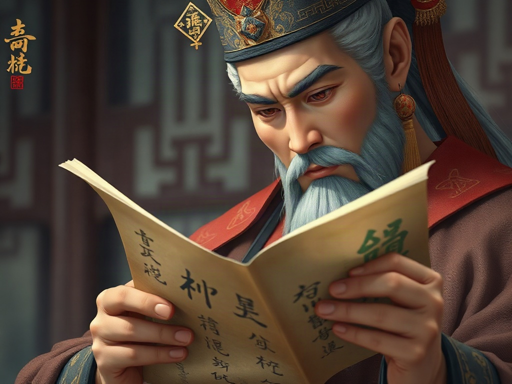 AI【世宗大王】異世界版角色提示詞：異世界聖君學者角色生成範例