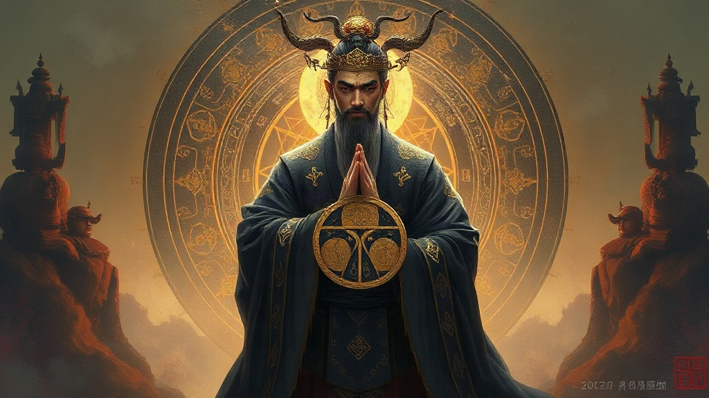 AI【伏羲】異世界版角色提示詞：異世界創世先聖角色生成範例