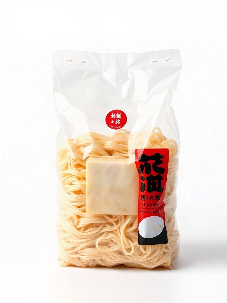 AI【袋裝泡麵】商品圖提示詞:電商情境照生成範例