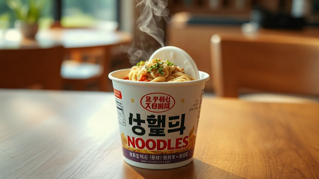 AI【泡麵杯麵】商品圖提示詞：電商情境照生成範例