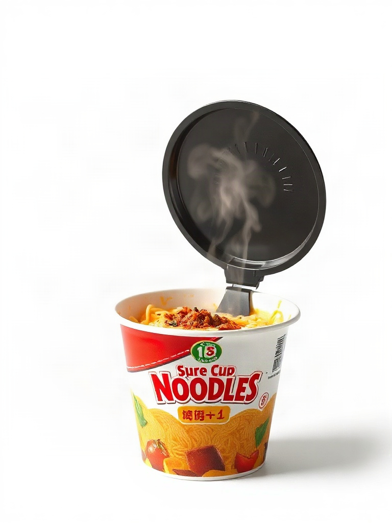 AI【泡麵杯麵】商品圖提示詞：電商情境照生成範例