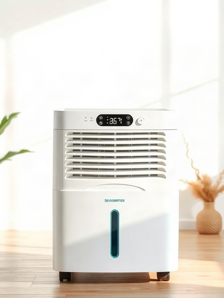 AI【除濕機】商品圖提示詞：電商情境照生成範例