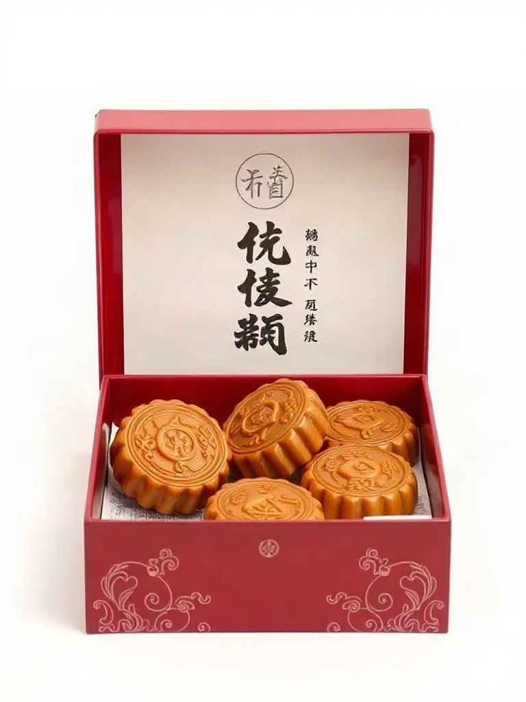 AI【中秋禮盒】商品圖提示詞：電商情境照生成範例