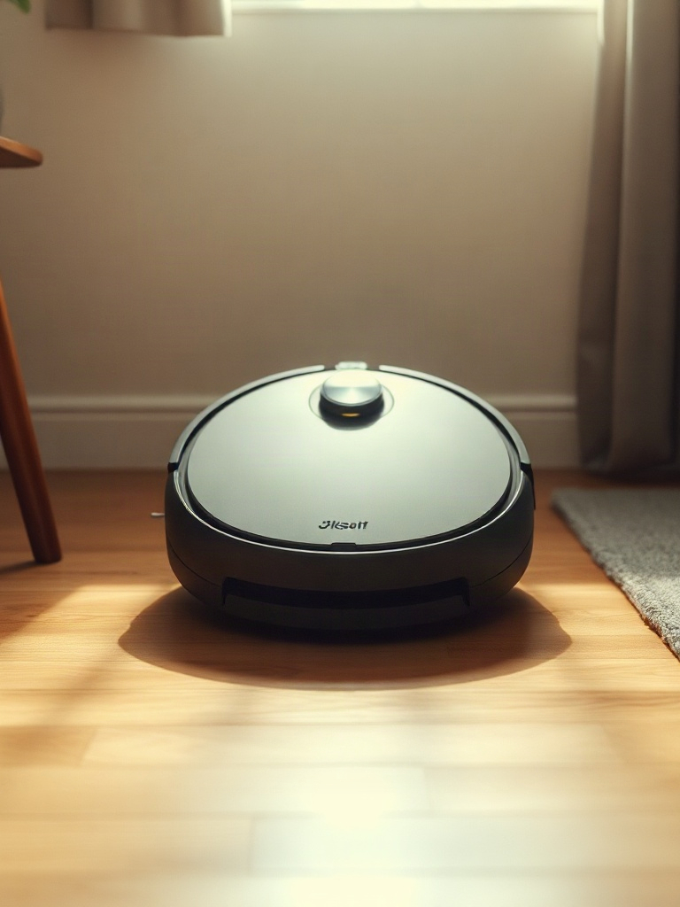 AI【掃地機器人】商品圖提示詞：電商情境照生成範例