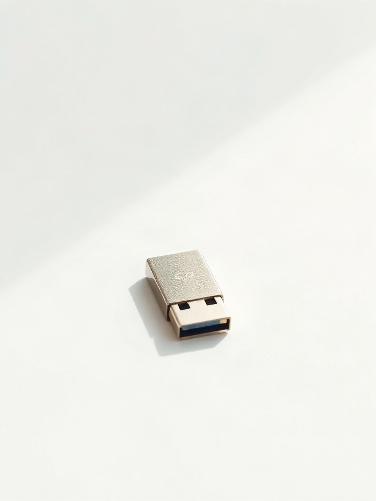 AI【USB隨身碟】商品圖提示詞：電商情境照生成範例