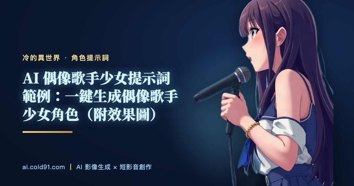 偶像歌手少女