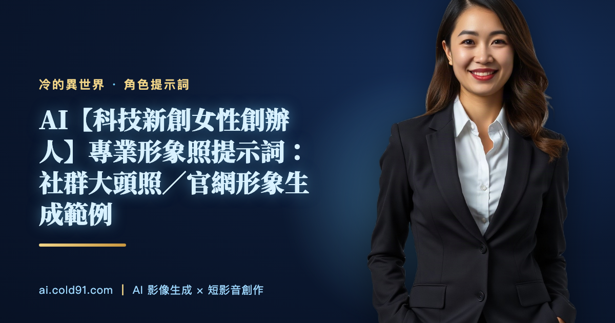 科技新創女性創辦人