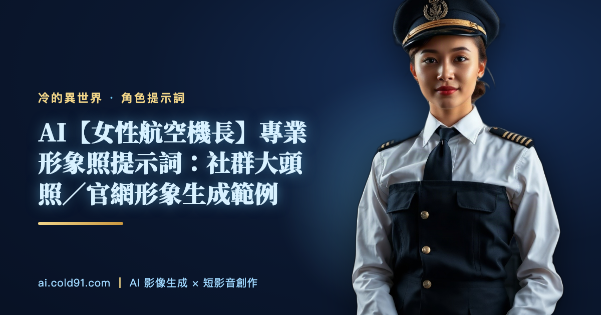 女性航空機長