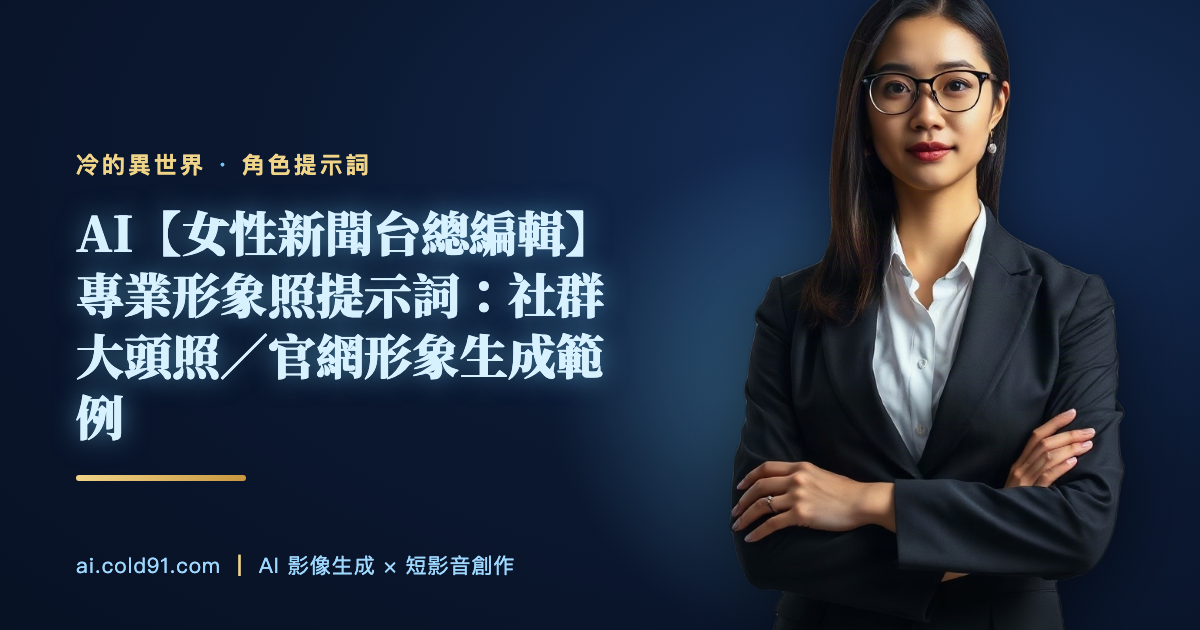 女性新聞台總編輯