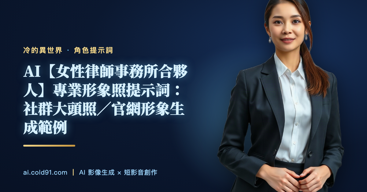 女性律師事務所合夥人