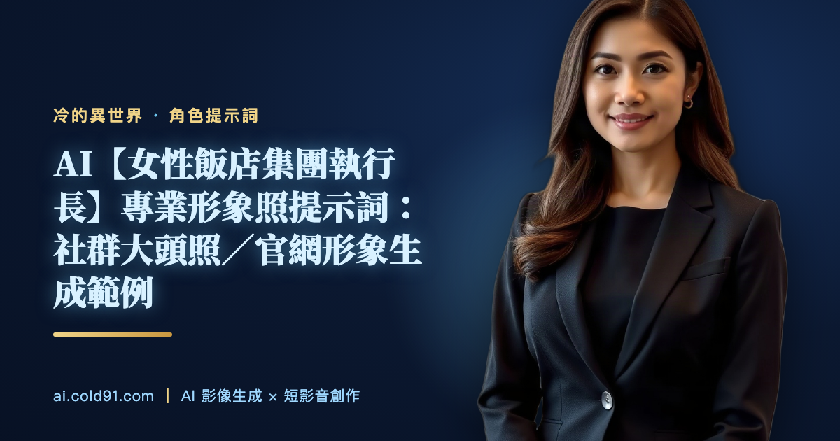 女性飯店集團執行長
