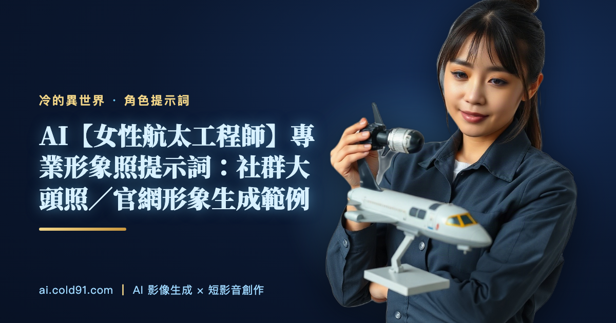 女性航太工程師