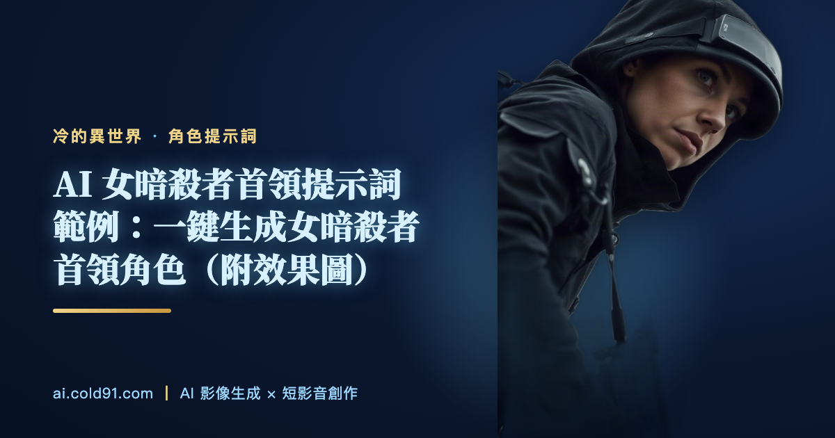 女暗殺者首領