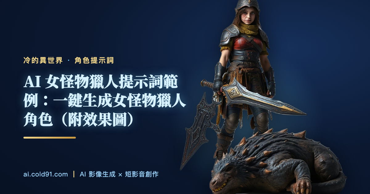 女怪物獵人