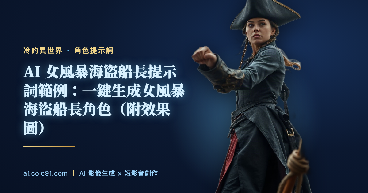 女風暴海盜船長