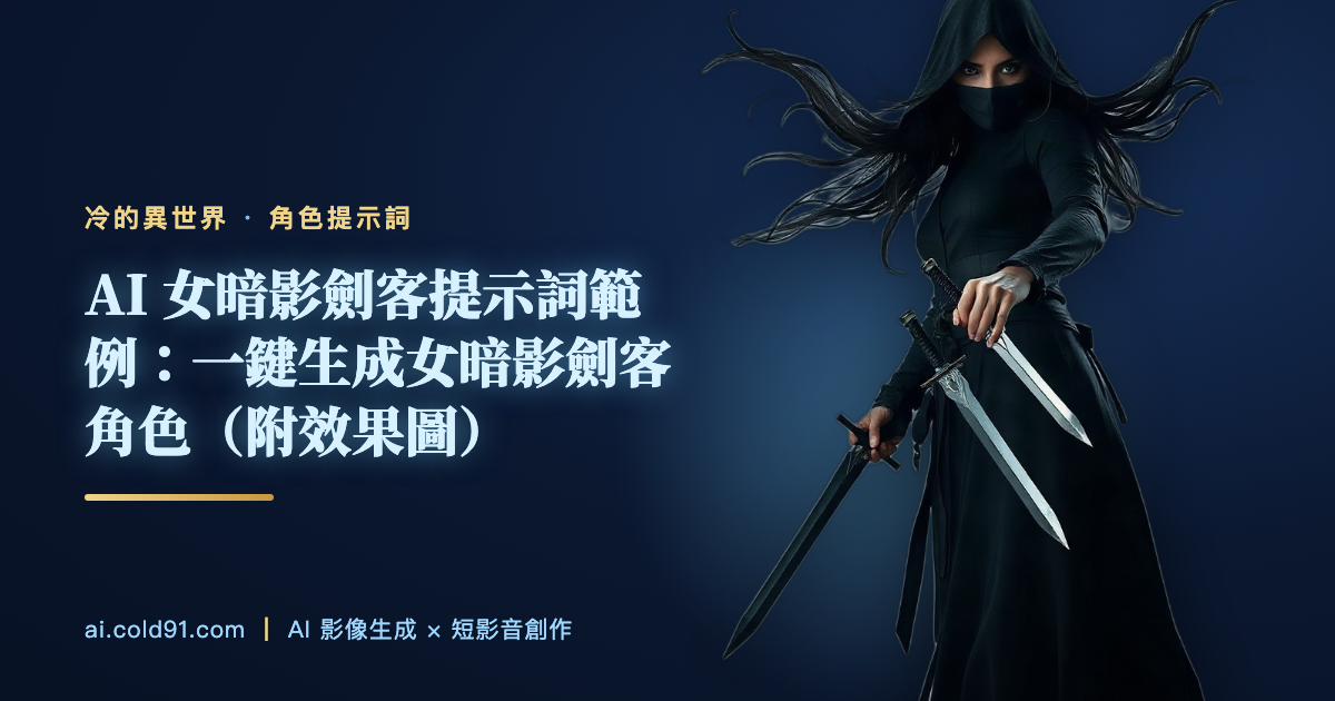 女暗影劍客