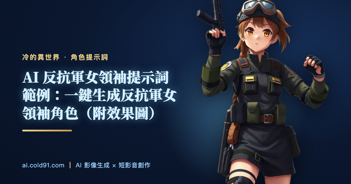 反抗軍女領袖