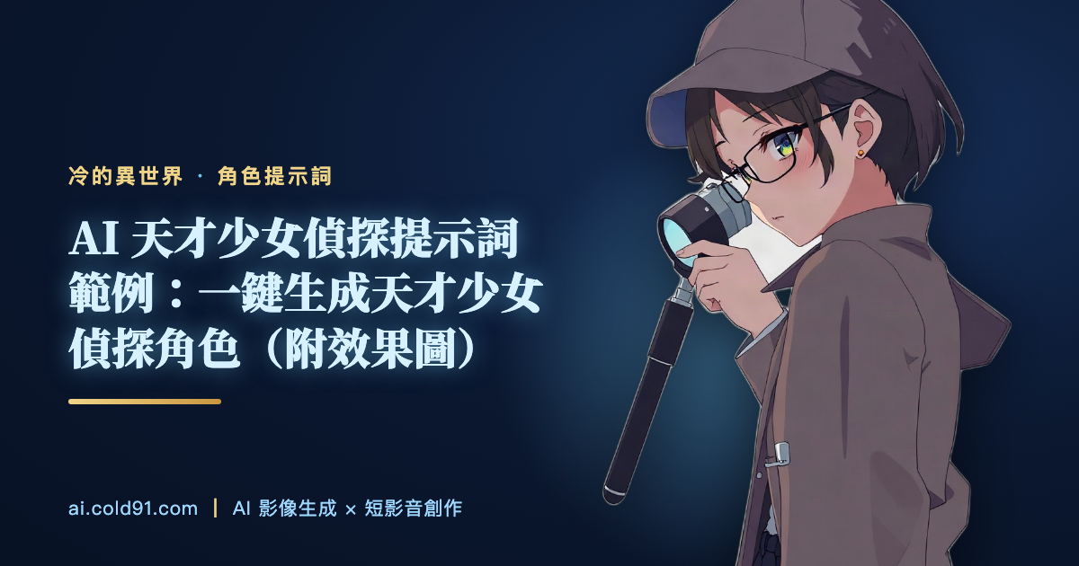 天才少女偵探