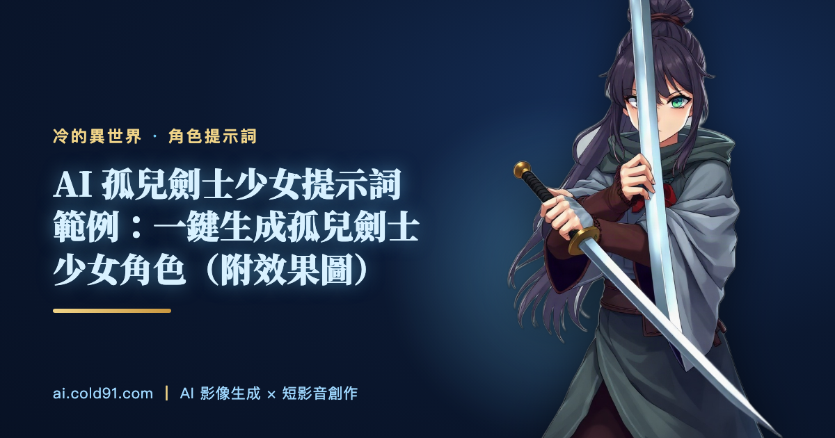 孤兒劍士少女