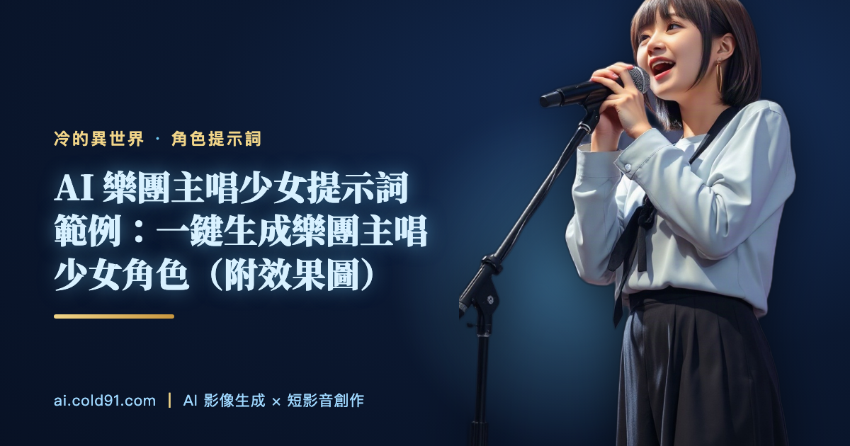 樂團主唱少女
