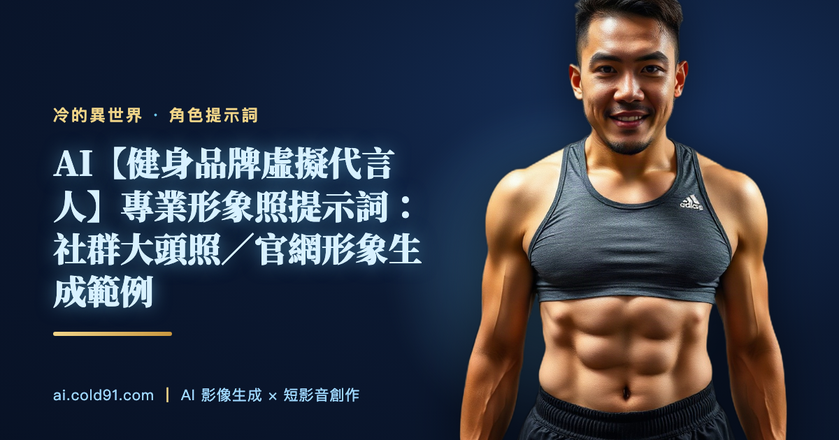 健身品牌虛擬代言人